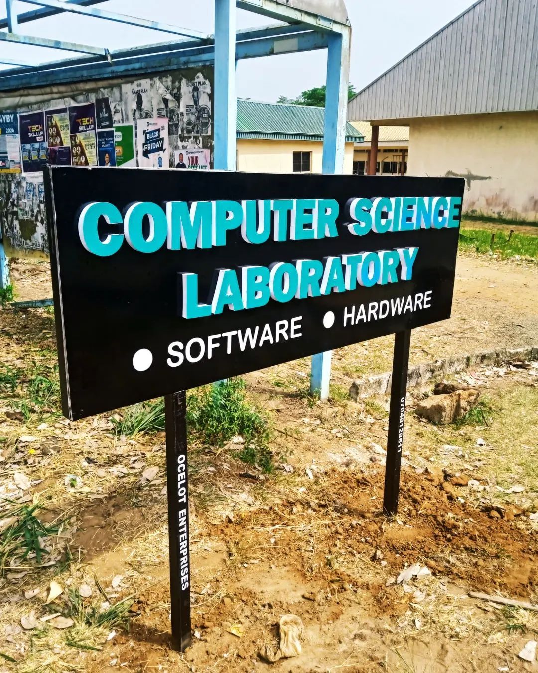 Example of 3D Signage by QuickPrints