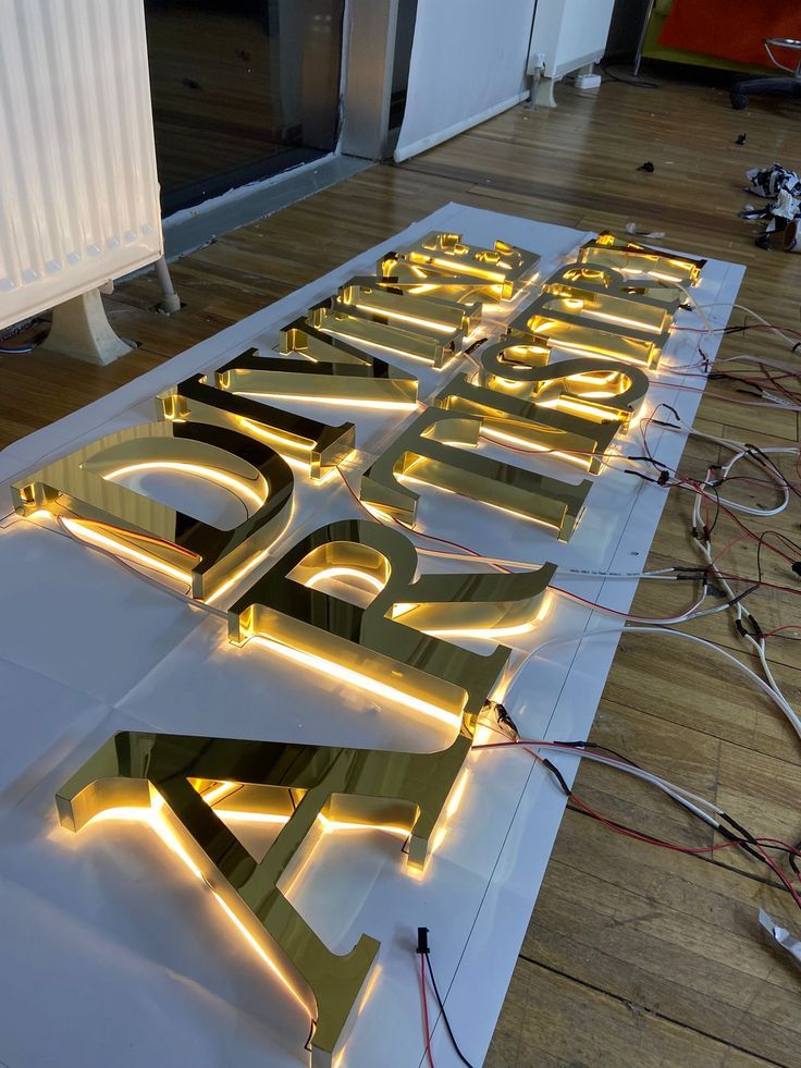 3D Signs and Letters